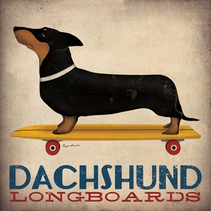 Picture of DACHSHUND LONGBOARDS