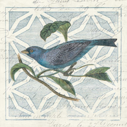 Picture of MONUMENT ETCHING TILE II BLUE BIRD