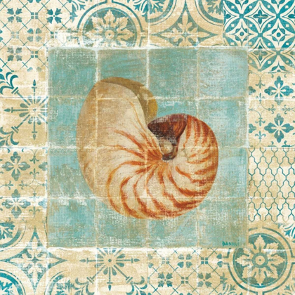 Picture of SHELL TILES III BLUE