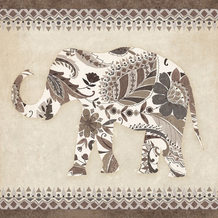 Picture of BOHO ELEPHANT II NEUTRAL