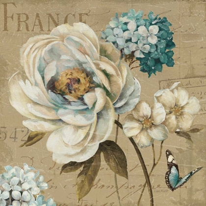 Picture of MARCHE DE FLEURS BLUE III