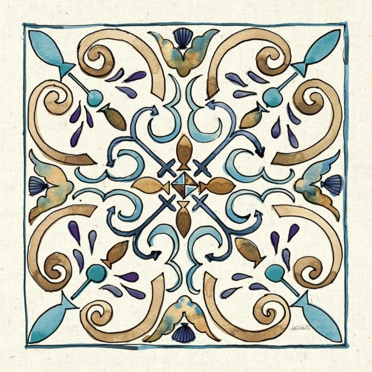 Picture of COASTAL BREEZE TILE I