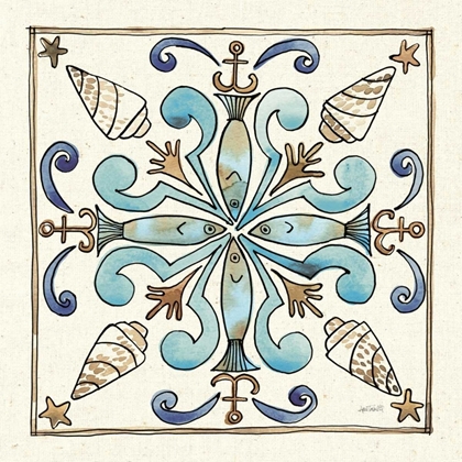 Picture of COASTAL BREEZE TILE IV