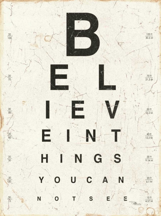 Picture of EYE CHART I