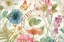 Picture of RAINBOW SEEDS FLOWERS I ON WOOD CREAM