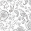 Picture of COLOR MY WORLD BIRD PAISLEY SQUARE