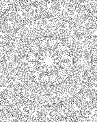 Picture of COLOR MY WORLD MANDALA CROP