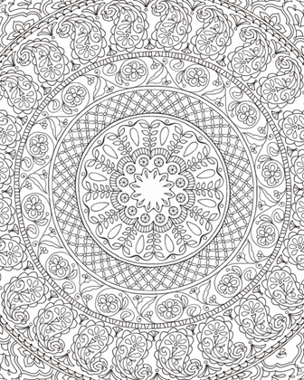 Picture of COLOR MY WORLD MANDALA CROP