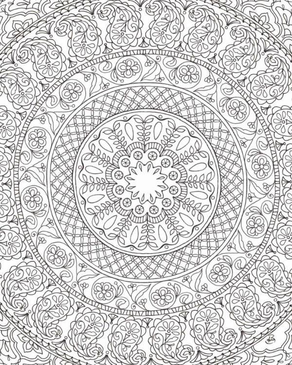 Picture of COLOR MY WORLD MANDALA CROP