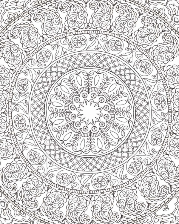 Picture of COLOR MY WORLD MANDALA CROP