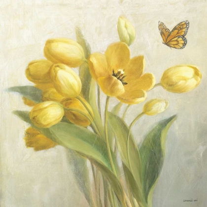 Picture of YELLOW FRENCH TULIPS