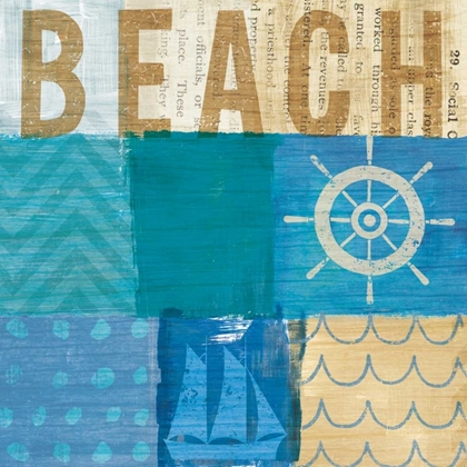 Picture of BEACHSCAPE COLLAGE IV