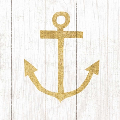 Picture of BEACHSCAPE III ANCHOR GOLD NEUTRAL