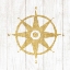 Picture of BEACHSCAPE IV COMPASS GOLD NEUTRAL