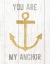 Picture of BEACHSCAPE III ANCHOR QUOTE GOLD NEUTRAL