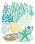 Picture of UNDER SEA TREASURES V SEA GLASS