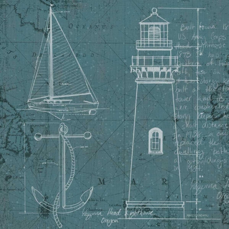 Picture of COASTAL BLUEPRINT IV