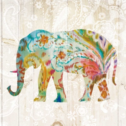 Picture of BOHO PAISLEY ELEPHANT II