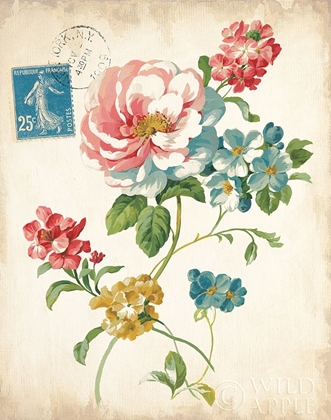 Picture of ELEGANT FLORAL I VINTAGE V2