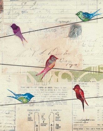 Picture of BIRDS ON A WIRE NO BORDER