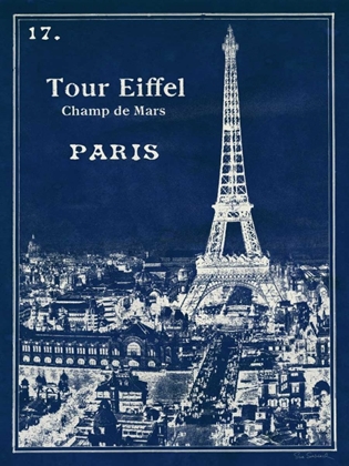 Picture of BLUEPRINT EIFFEL TOWER