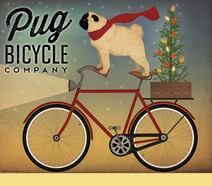 Picture of PUG ON A BIKE