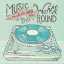 Picture of RETRO RECORD PLAYER GRAY