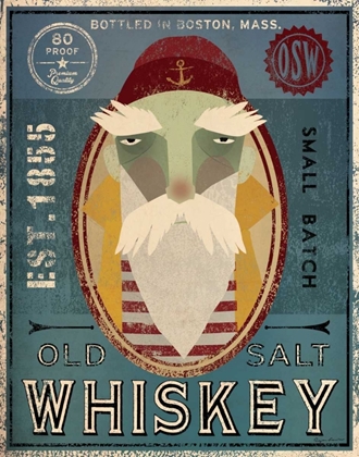 Picture of FISHERMAN VIII OLD SALT WHISKEY