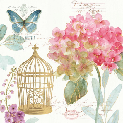 Picture of RAINBOW SEEDS FLORAL BIRDCAGE II
