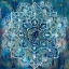 Picture of MANDALA IN BLUE II