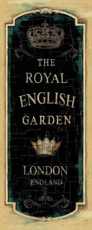 Picture of GARDEN VIEW IX - ROYAL ENGLISH