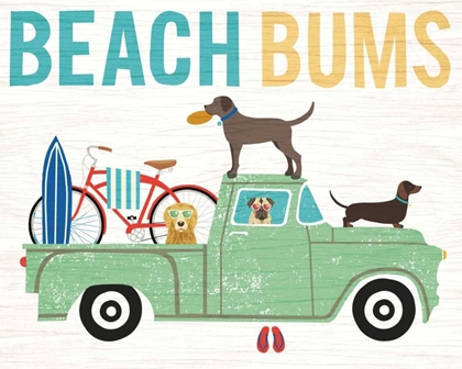 Picture of BEACH BUMS TRUCK I