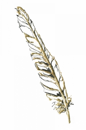 Picture of GILDED SWAN FEATHER I