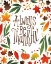 Picture of HARVEST TIME ALWAYS BE THANKFUL