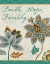 Picture of DECORATIVE NATURE V TURQUOISE AND CREAM