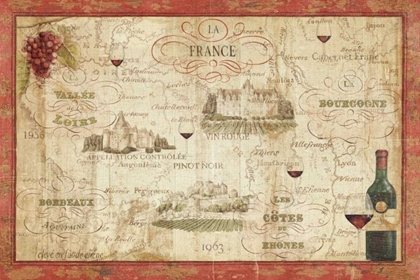Picture of WINE MAP
