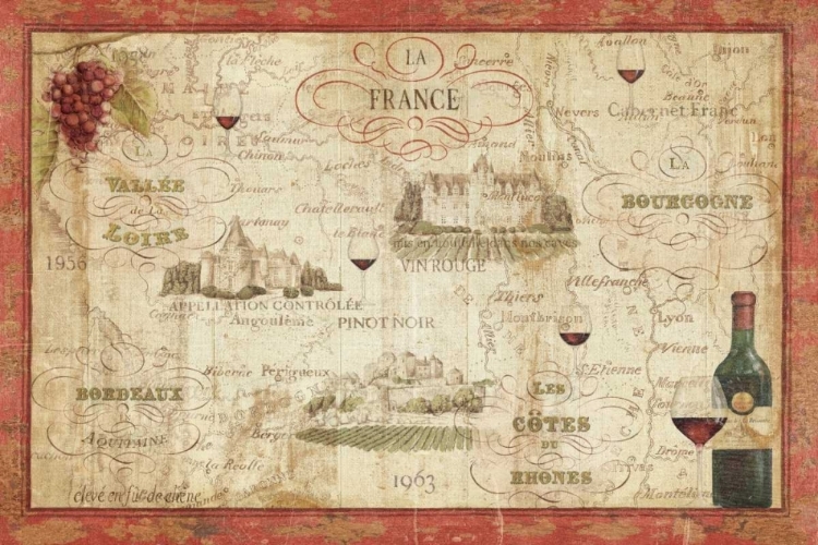 Picture of WINE MAP