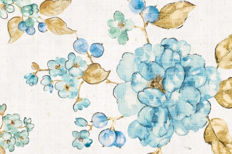 Picture of BLUE BLOSSOM I