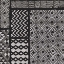 Picture of KUBA ABSTRACT I BW