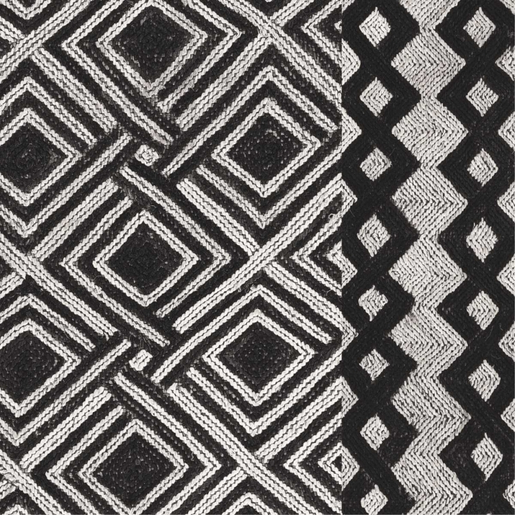 Picture of KUBA CLOTH MAT III CROP BW