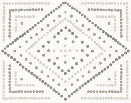 Picture of DAISY DOTS TILE II NEUTRAL