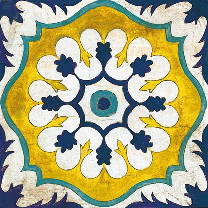 Picture of ANDALUCIA TILES C BLUE AND YELLOW