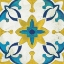 Picture of ANDALUCIA TILES D BLUE AND YELLOW