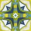 Picture of ANDALUCIA TILES E BLUE AND YELLOW