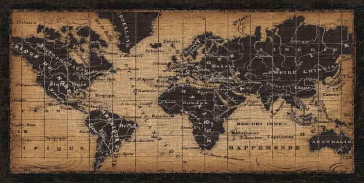 Picture of OLD WORLD MAP