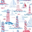 Picture of COASTAL AMERICANA PATTERN VIII