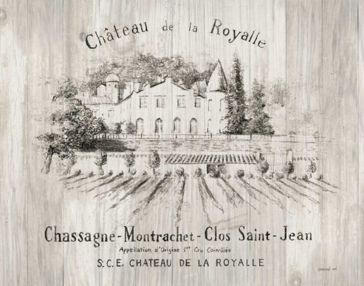 Picture of CHATEAU ROYALLE ON WOOD