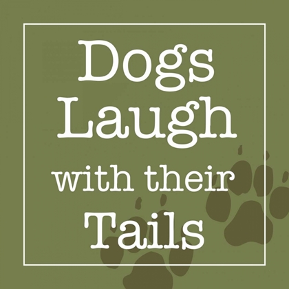Picture of DOGS LAUGH WITH THEIR TAILS