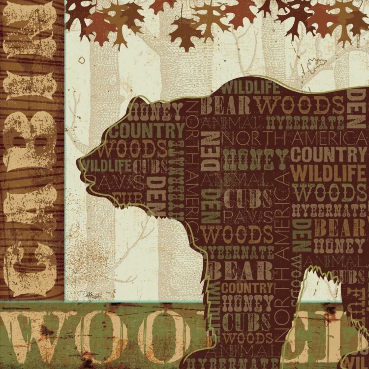 Picture of WOODLAND WORDS II
