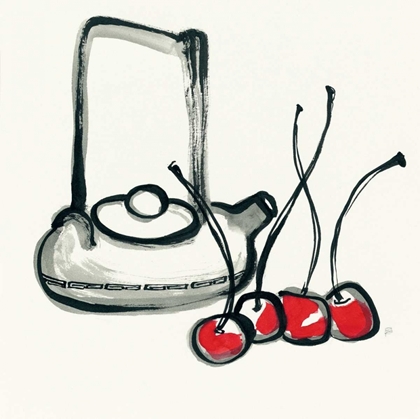Picture of TEA AND CHERRIES